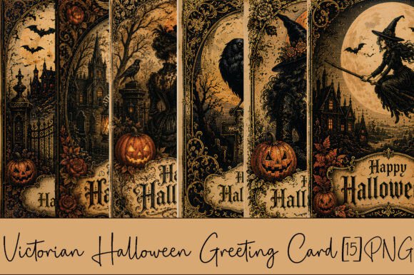 Download Vintage Halloween Cards - Halloween Collection