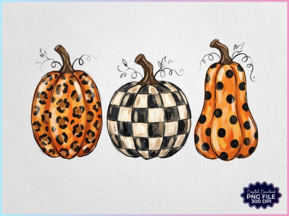 Download Brushstroke Fall Pumpkin PNG - Fall Collection