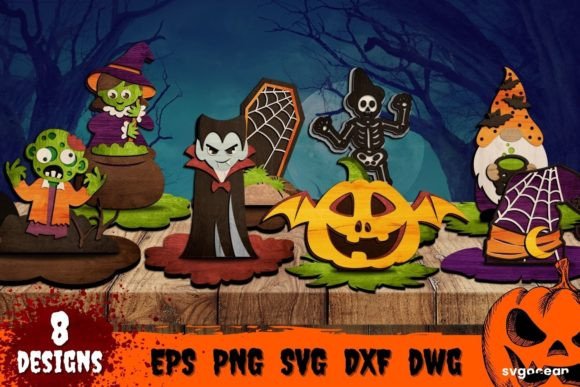 Download Halloween Laser Cut Designs - Halloween Collection