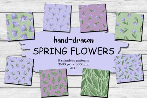 Download Cornflower Spring Floral Background - Spring Collection