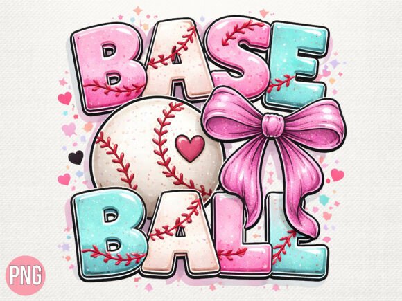 Download Girly Baseball Coquette PNG Shirt - Baseball coquette Collection