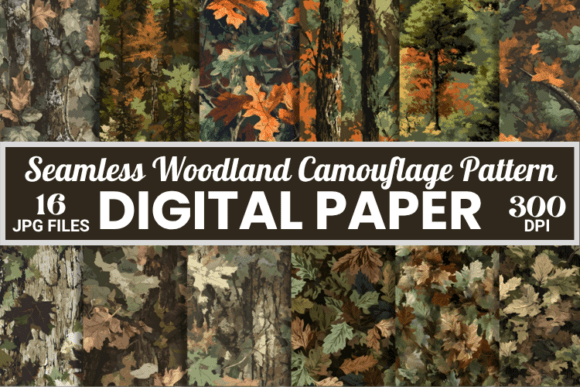 Download Military Woodland Camouflage Textures - Camouflage Collection
