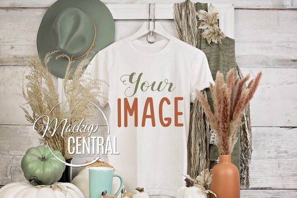 Download Halloween Bella Canvas 3001 White Mockup - Halloween Collection