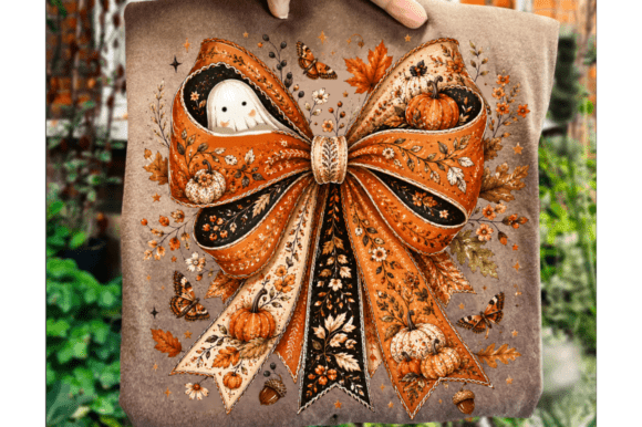 Download Floral Fall Ghost Coquette Png,Halloween - Fall Collection