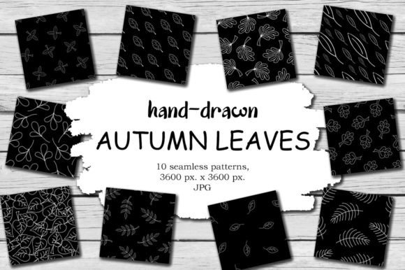 Download Fall Leaf Digital Paper Pack - Fall Collection
