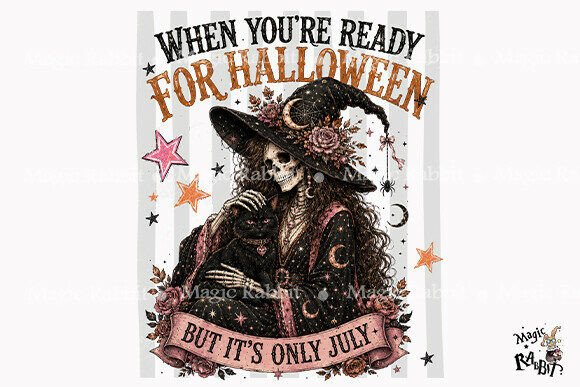 Download Ready for Halloween Witch Cat PNG - Premium Resources