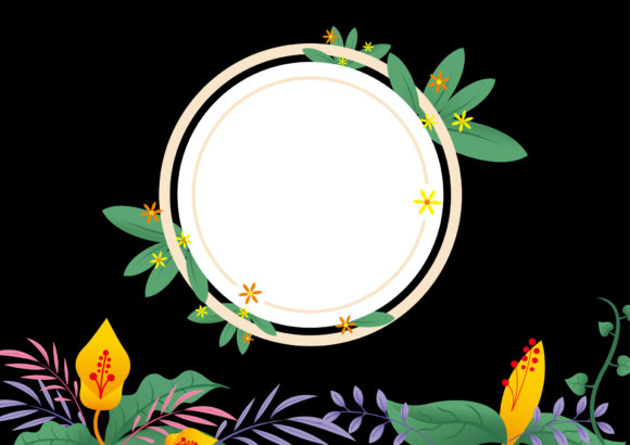 Download Flower Spring Wedding Template Frame - Spring Collection