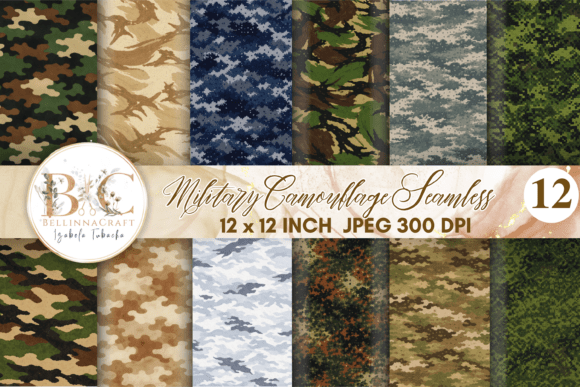 Download Military Camouflage Seamless Patterns - Camouflage Collection