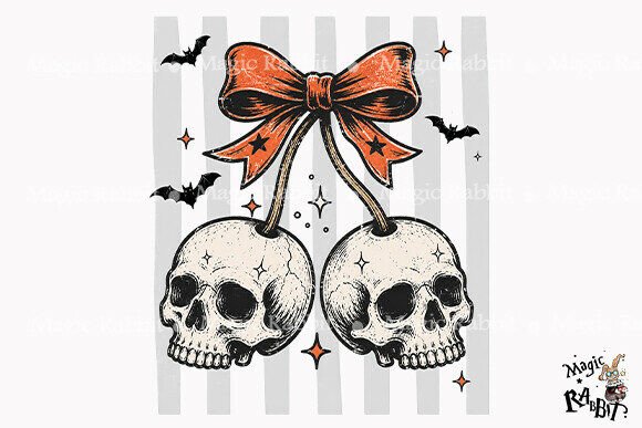 Download Skull Cherry Halloween PNG - Halloween Collection