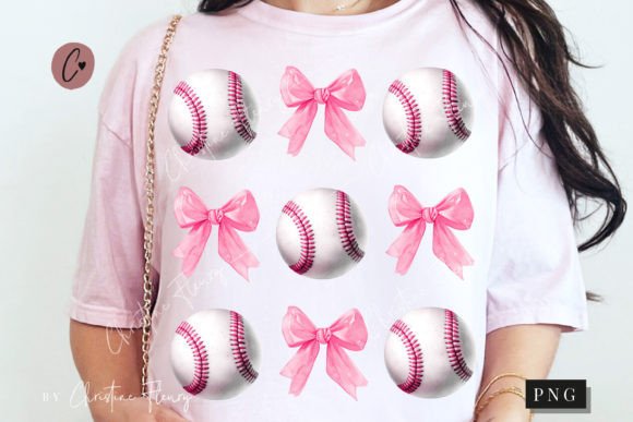 Download Baseball Coquette Bow PNG, Baseball PNG - Baseball coquette Collection