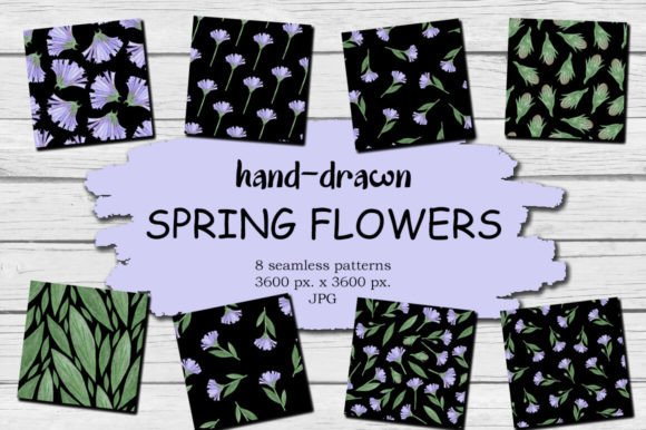 Download Cornflower Spring Floral Background - Spring Collection