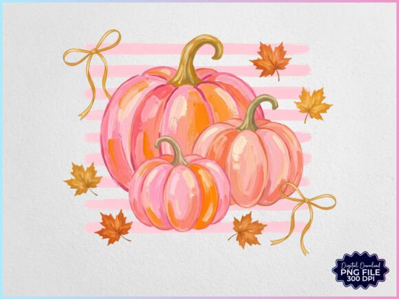 Download Preppy Autumn Fall Pumpkin Coquette PNG - Fall Collection