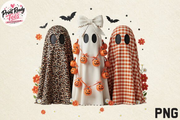Download Halloween Ghost Friends PNG, Autumn PNG - Halloween Collection