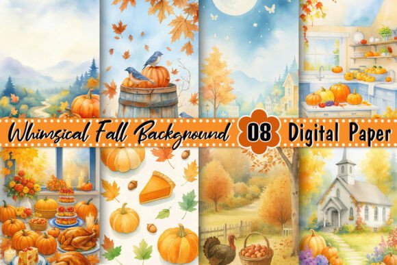Download Whimsical Fall Background - Fall Collection