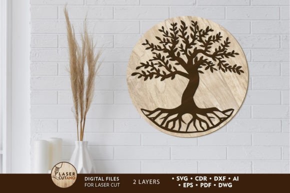 Download Decorative Tree Wall Panel Template - Wall panel Collection